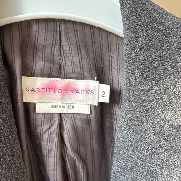 Tailored Black Garfield and Marks Blazer and Skirt Suit - Picture 2 of 7